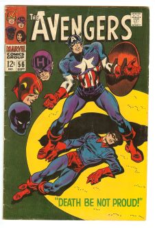 AVENGERS #56 3.5 front cover