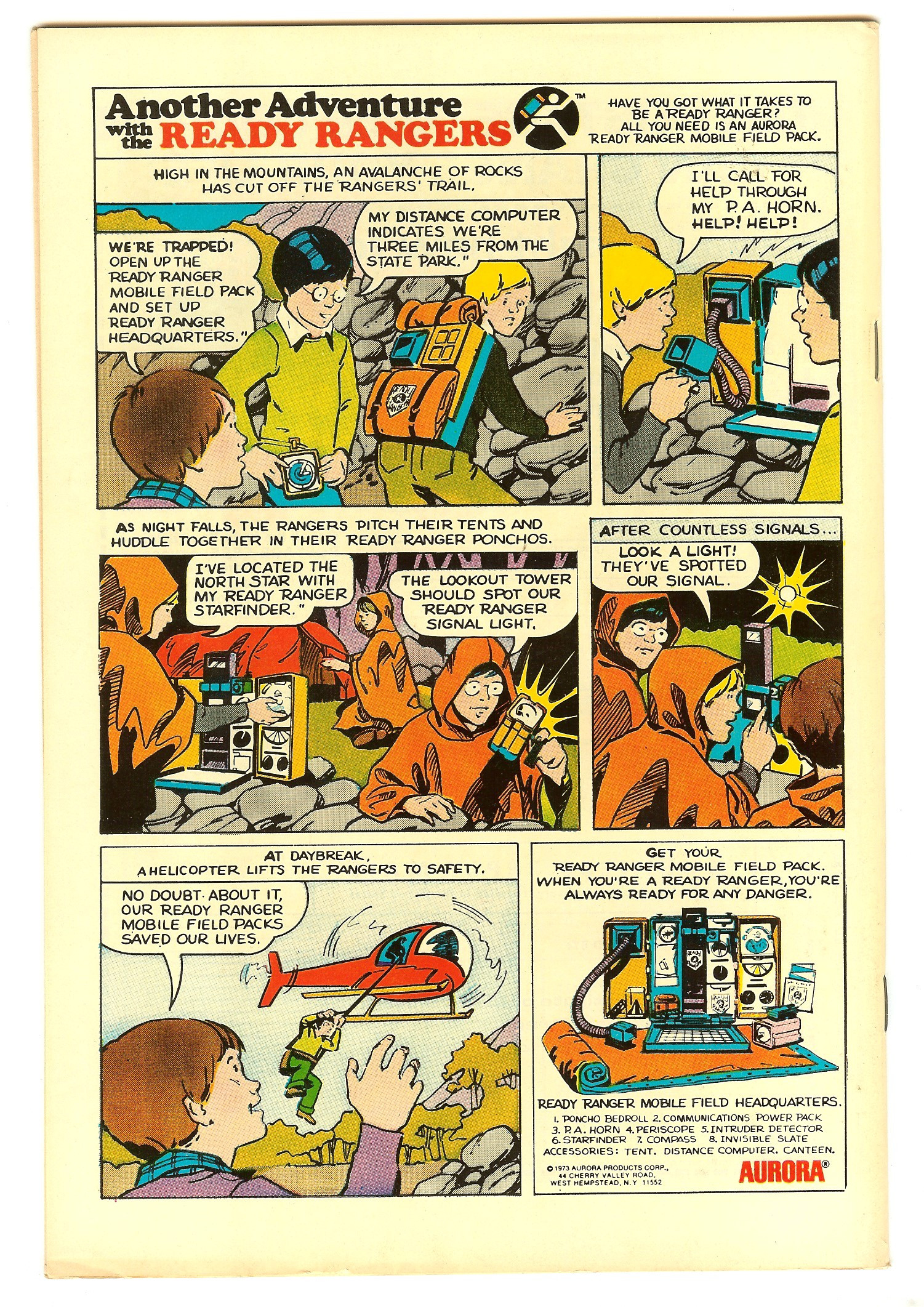 SWAMP THING Back Cover