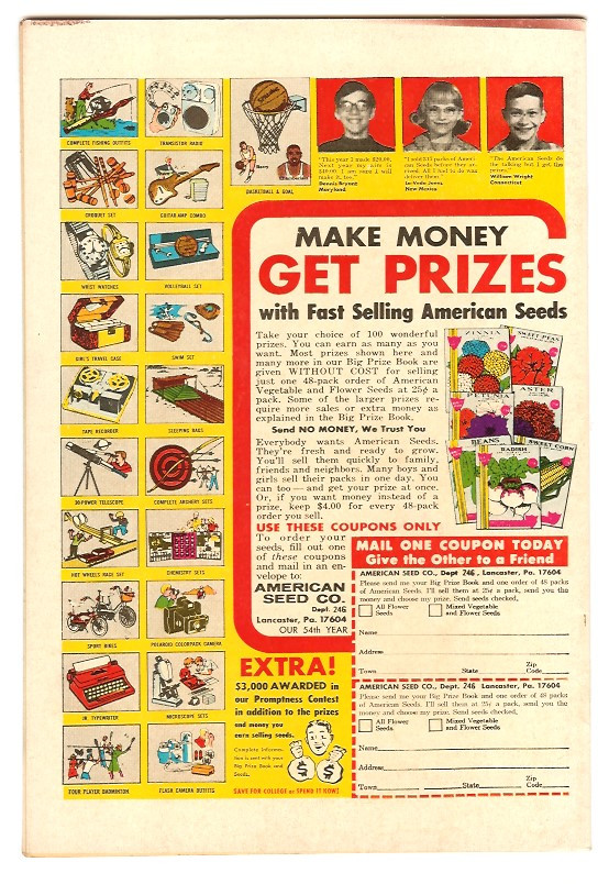 MARVEL PREMIERE Back Cover