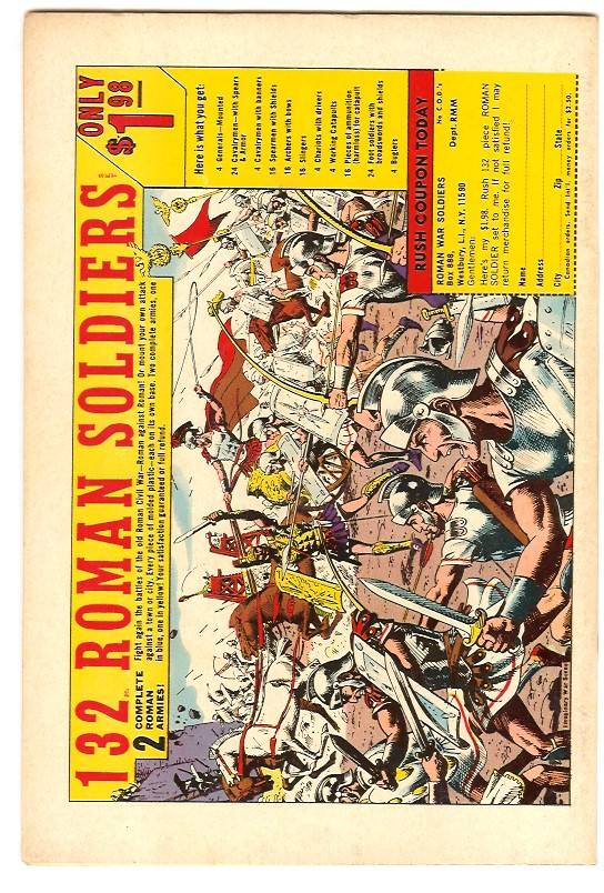 FANTASTIC FOUR Back Cover