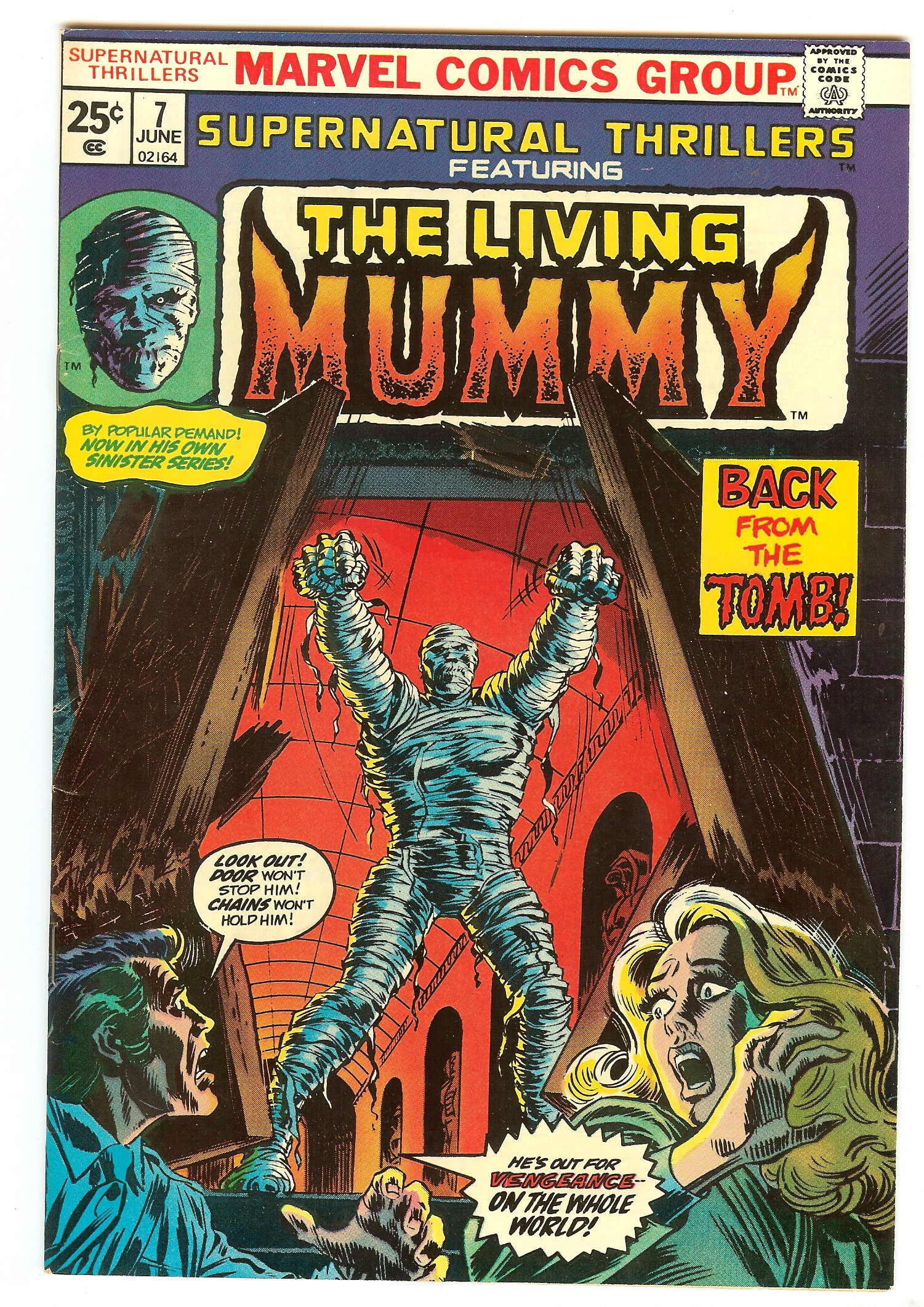 SUPERNATURAL THRILLERS Front Cover