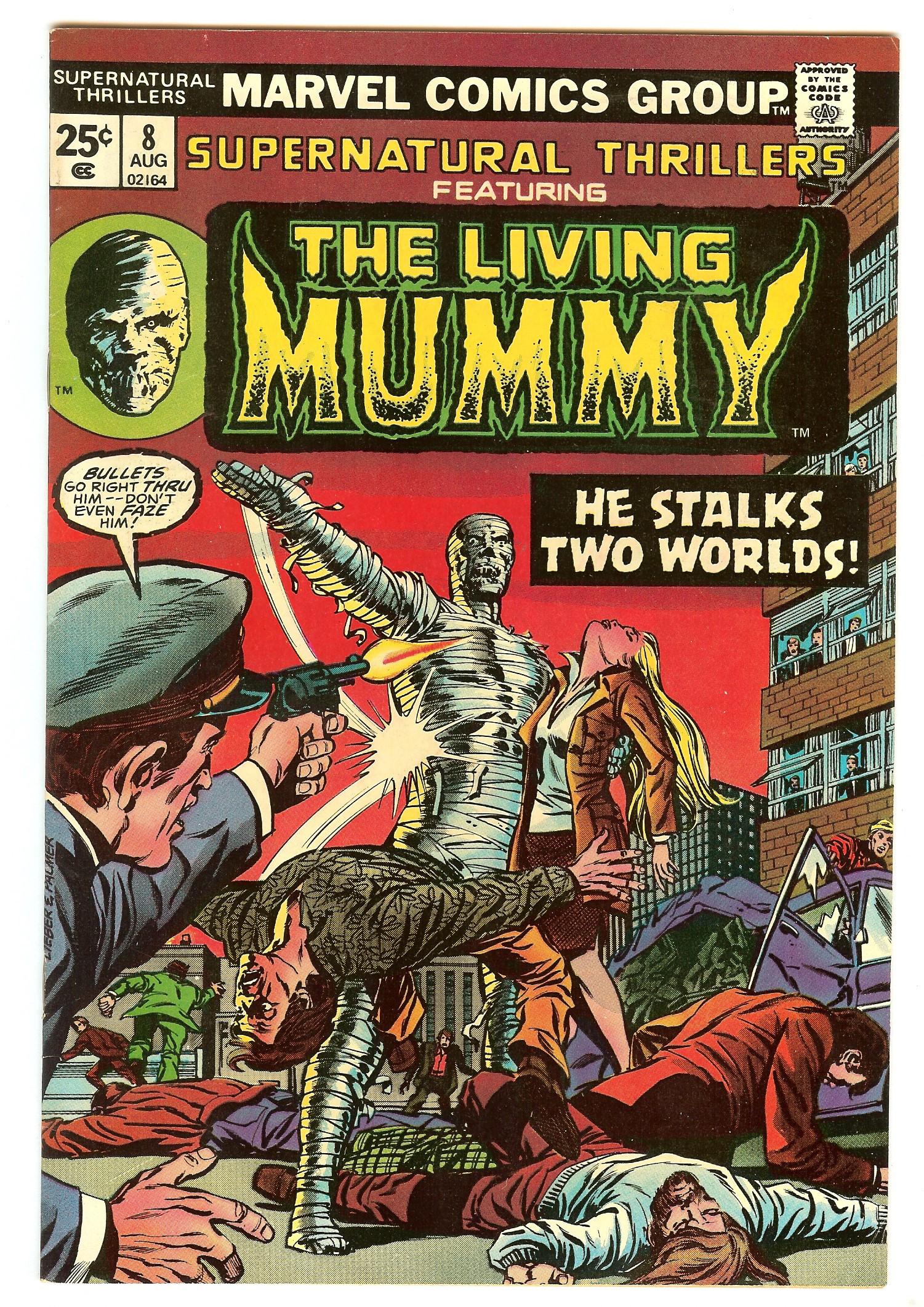 SUPERNATURAL THRILLERS Front Cover