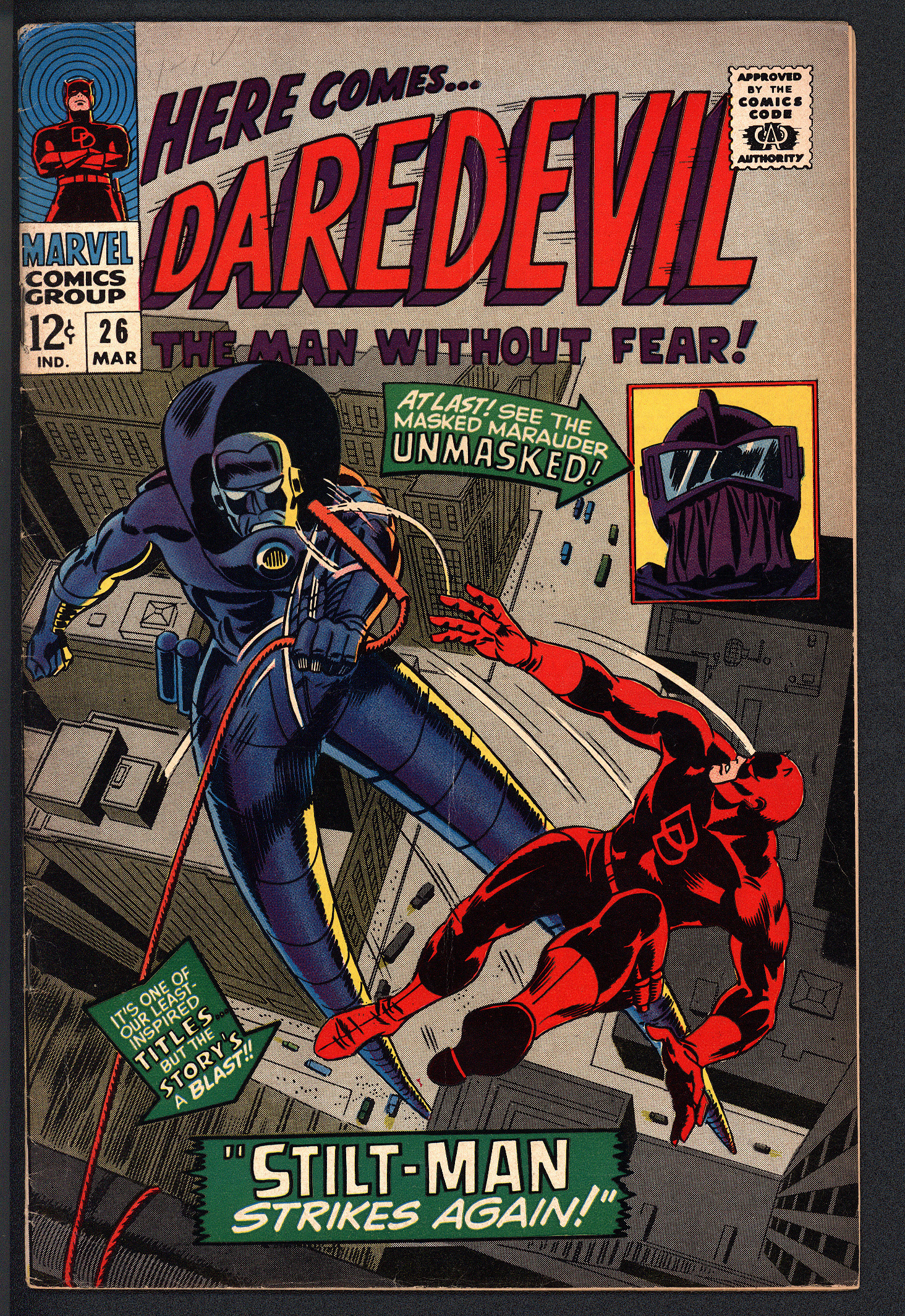 DAREDEVIL Front Cover