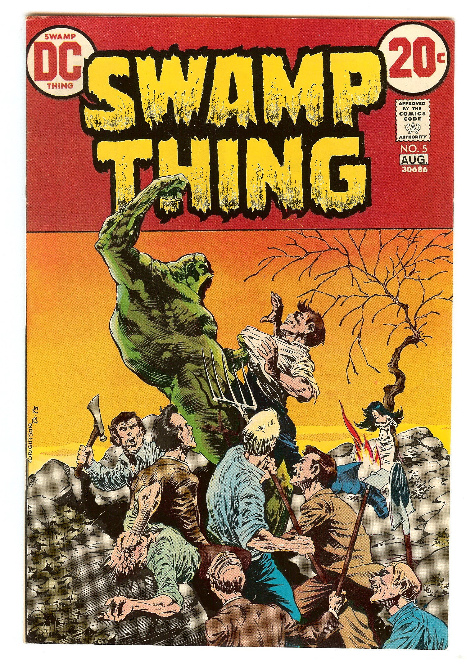 SWAMP THING Front Cover