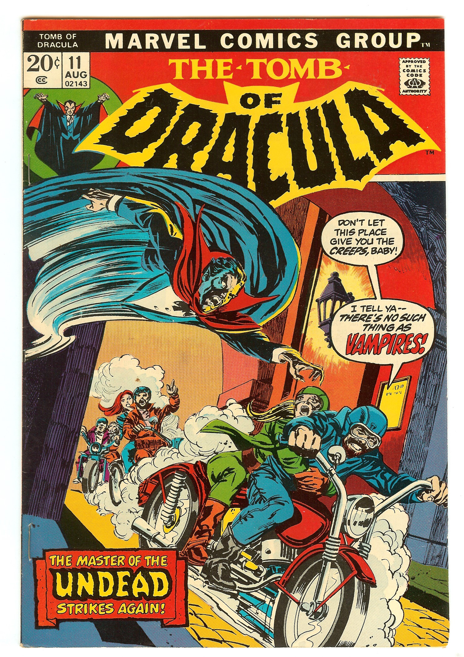 TOMB OF DRACULA Front Cover