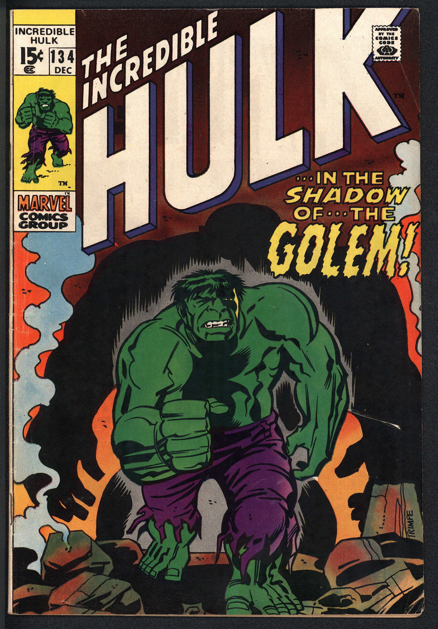 INCREDIBLE HULK Front Cover