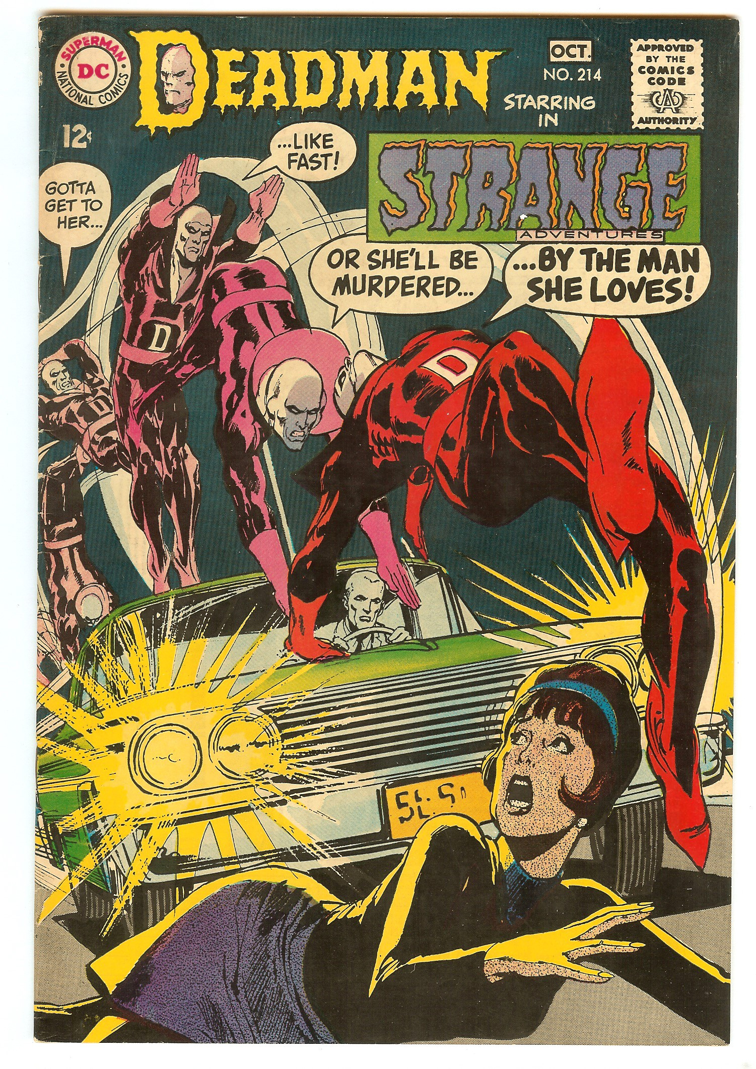 STRANGE ADVENTURES Front Cover