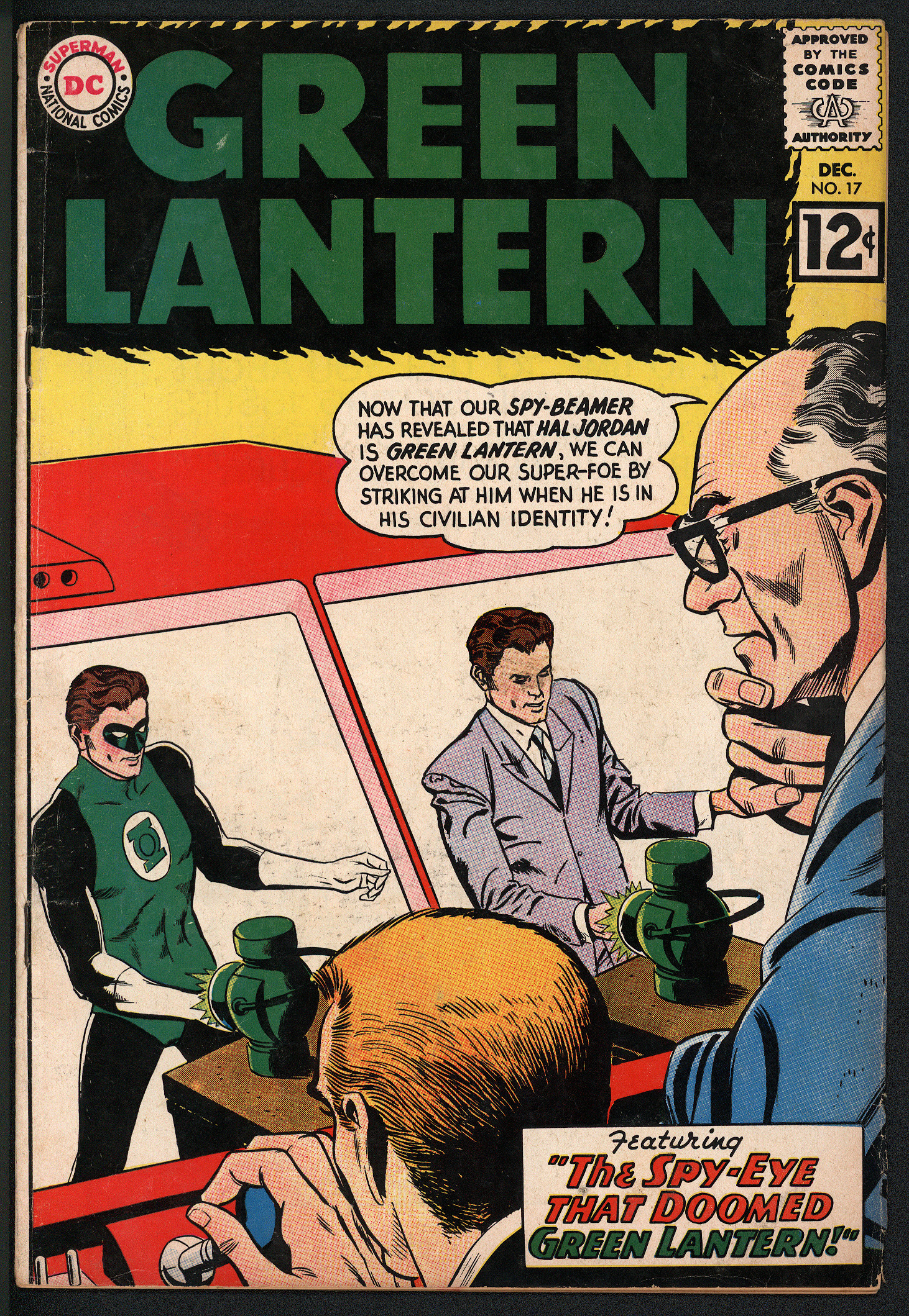 GREEN LANTERN Front Cover