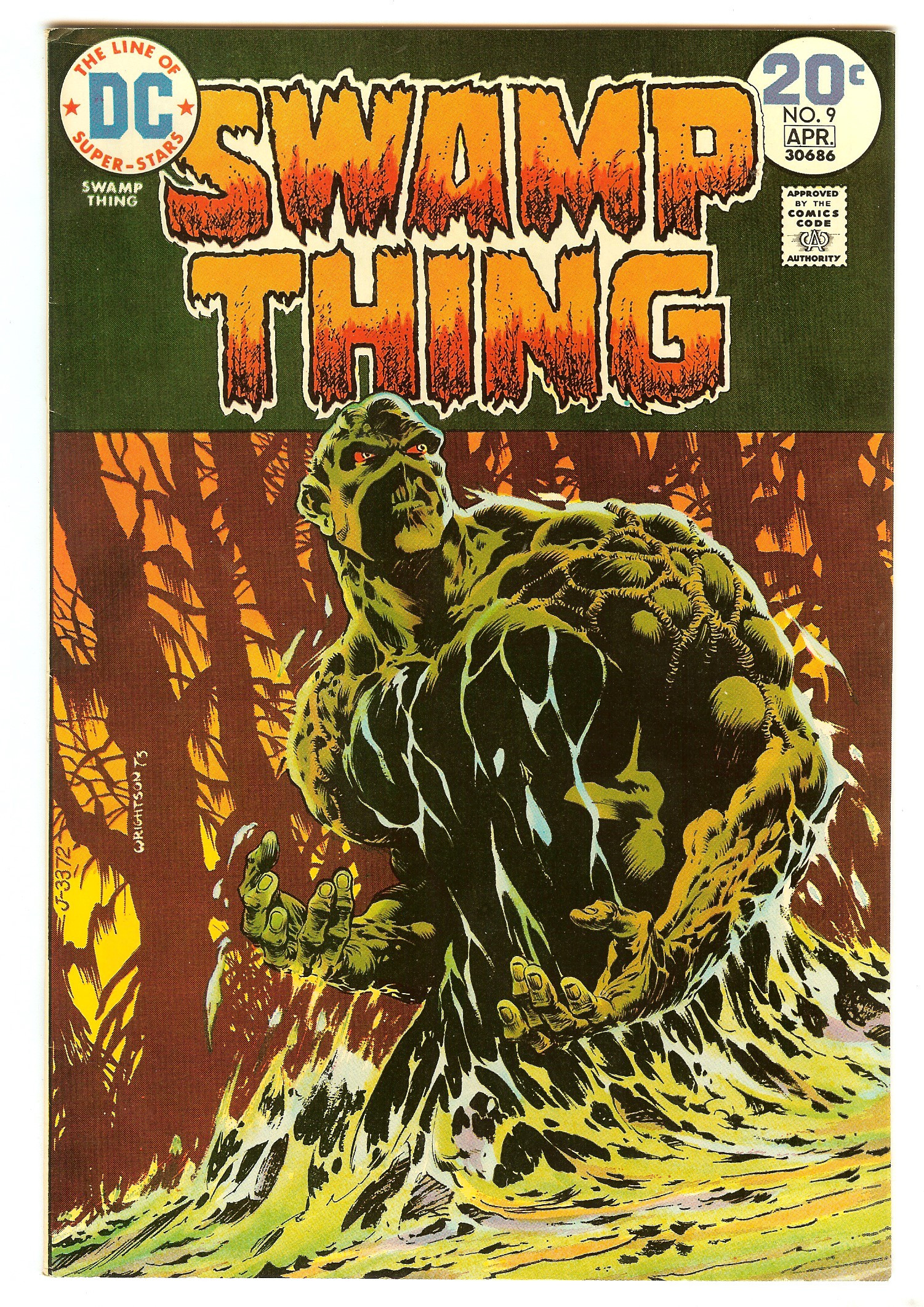 SWAMP THING Front Cover