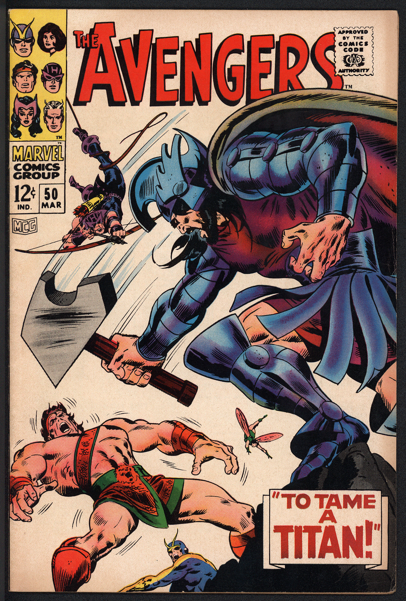 AVENGERS Front Cover