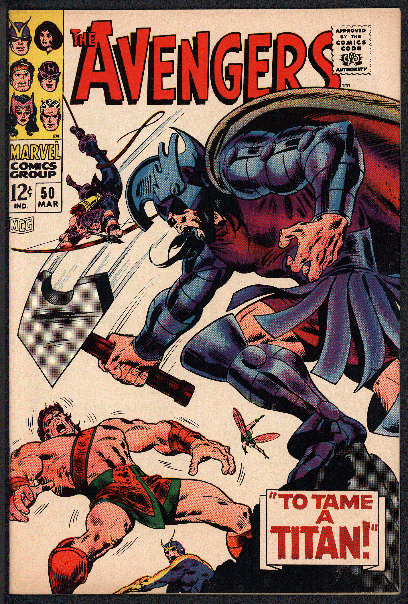 AVENGERS Front Cover