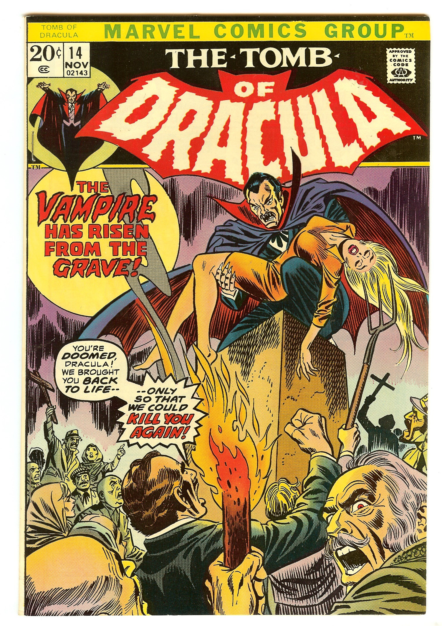 TOMB OF DRACULA Front Cover