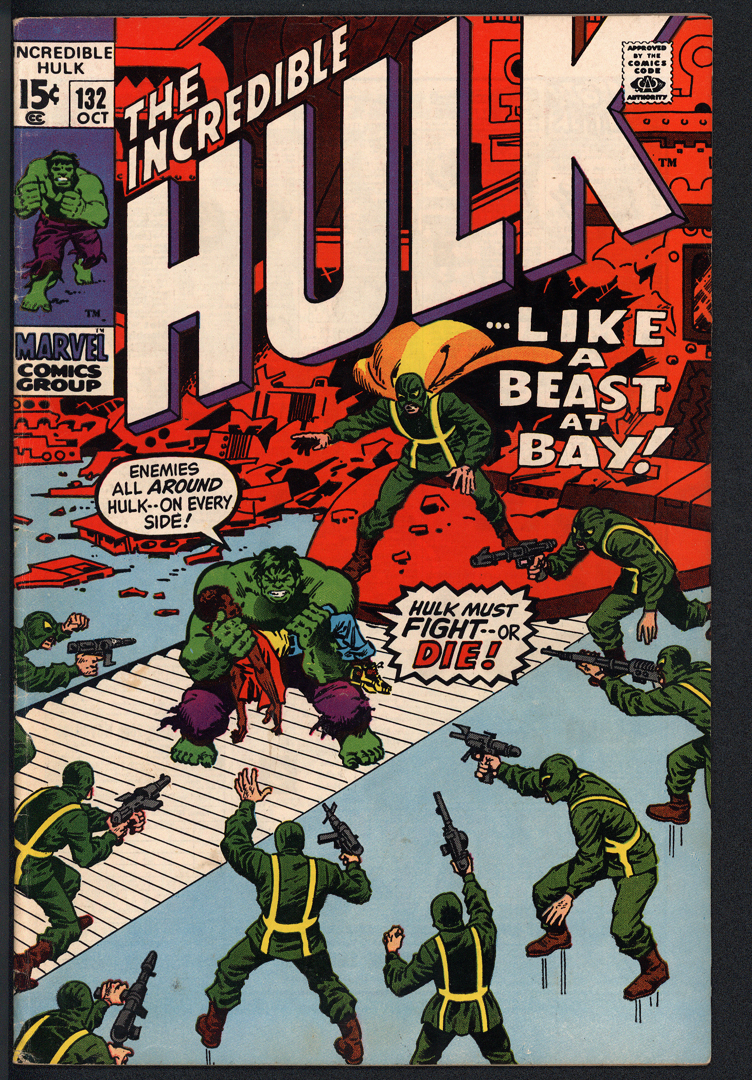 INCREDIBLE HULK Front Cover