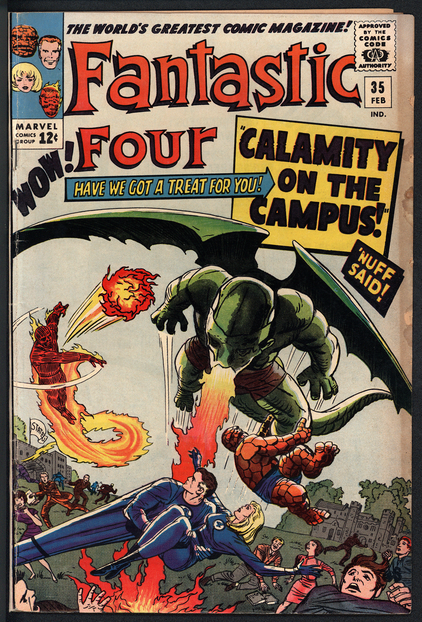FANTASTIC FOUR Front Cover