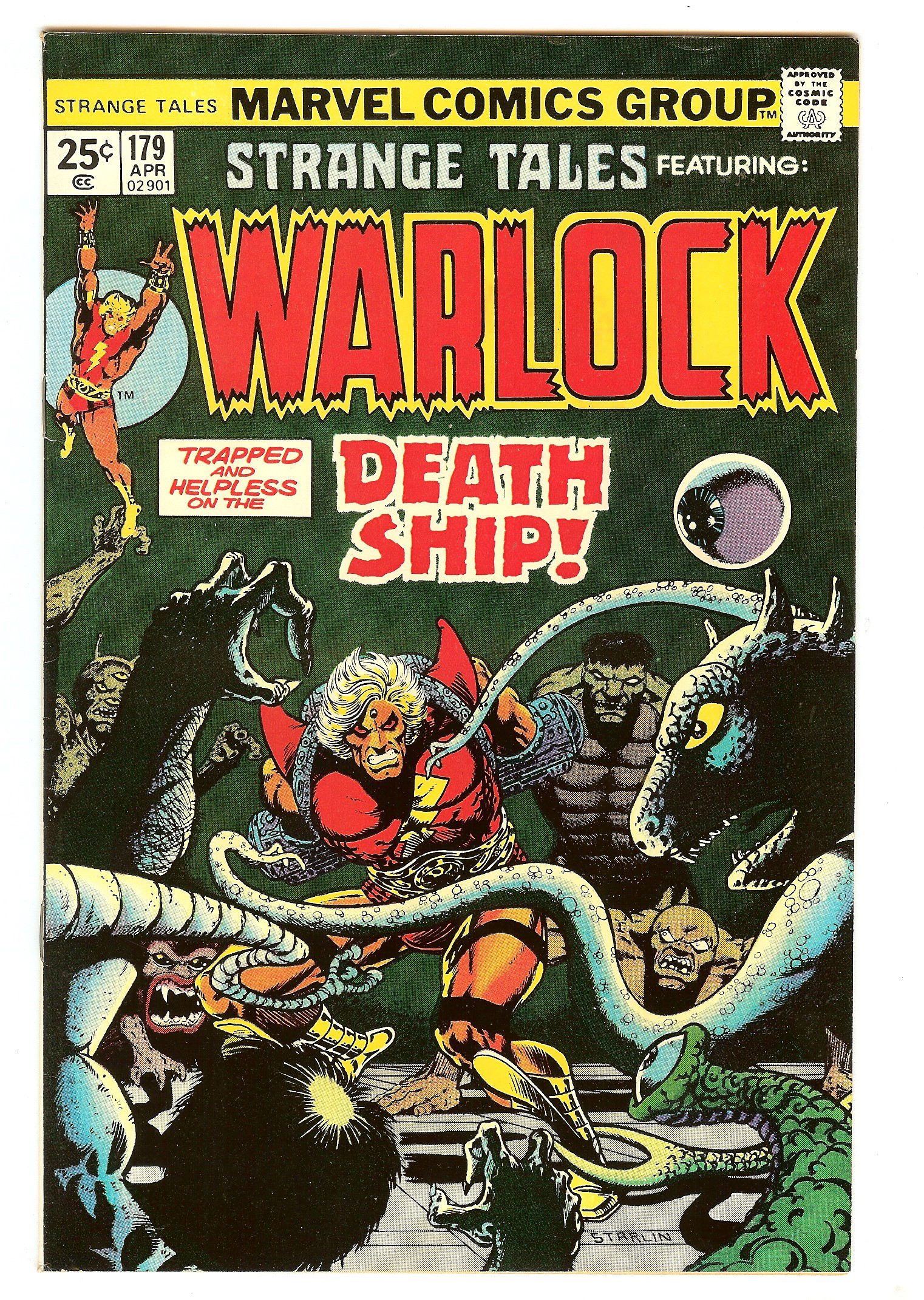アメコミリーフ Strange Tales #179 Warlock 6.0 STRANGE TALES #179 6.0 | Reece's Rare Comics