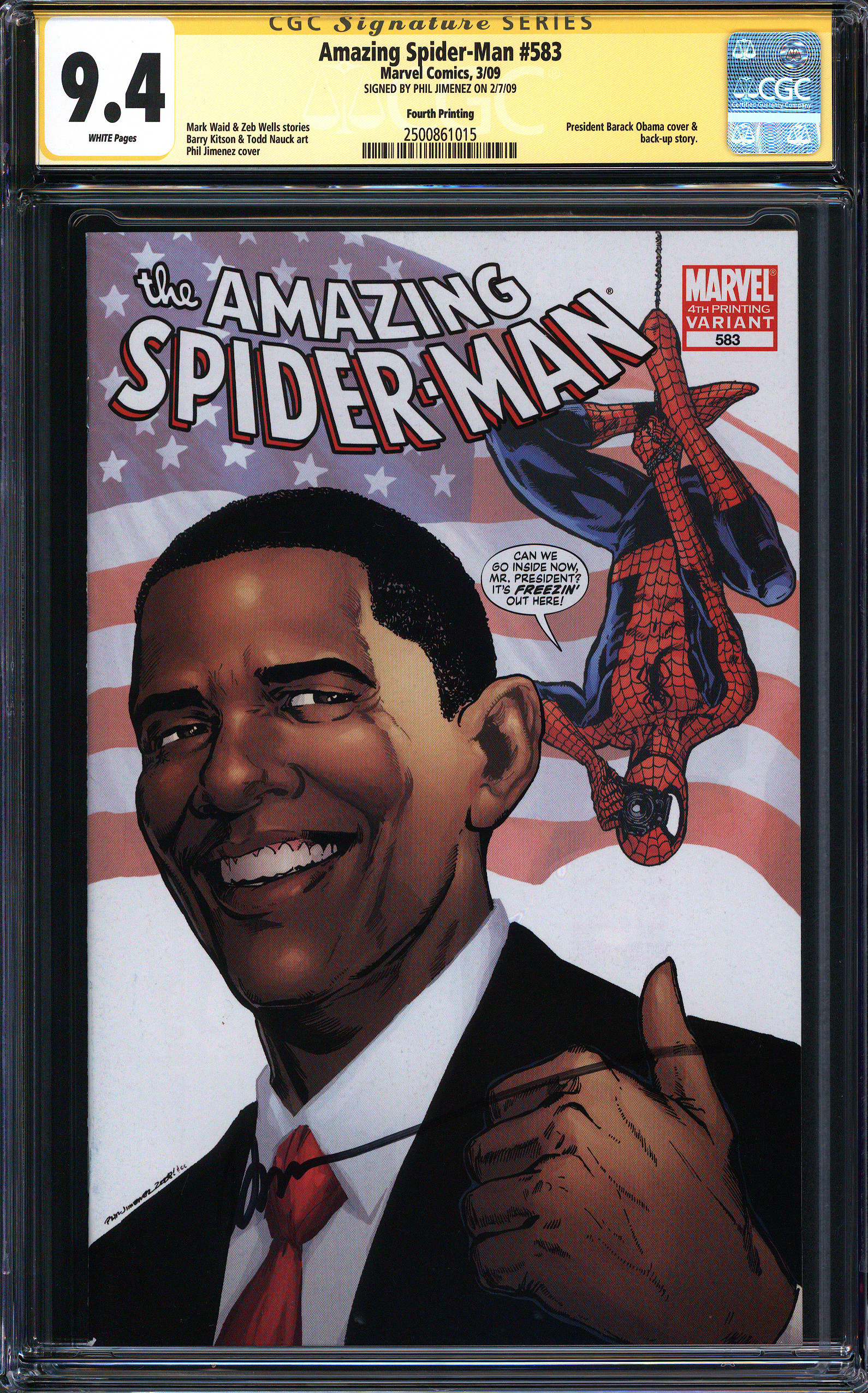 AMAZING SPIDER-MAN Front Cover