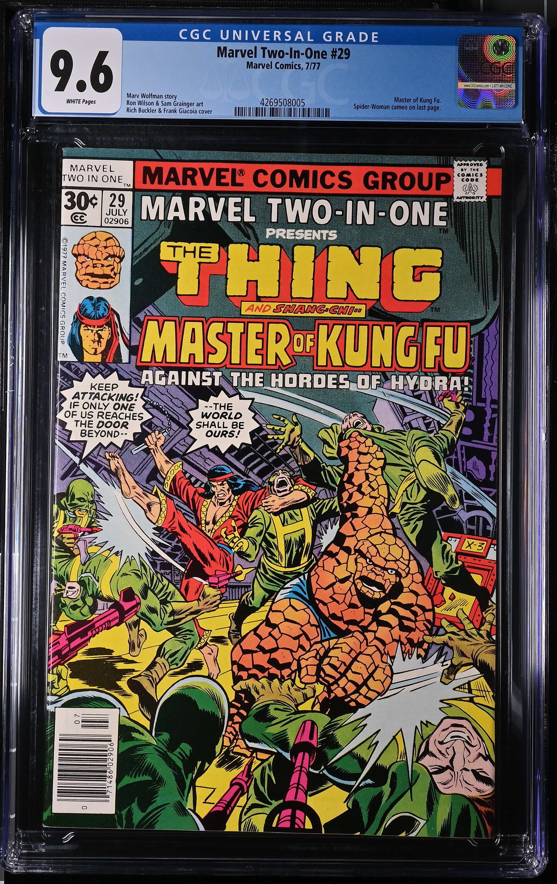 MARVEL TWO-IN-ONE Front Cover