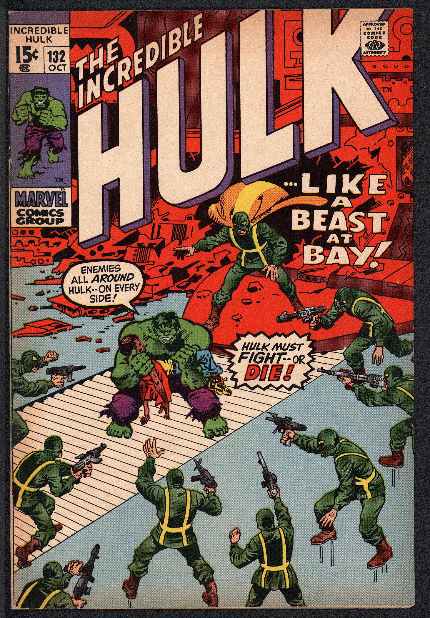 INCREDIBLE HULK Front Cover