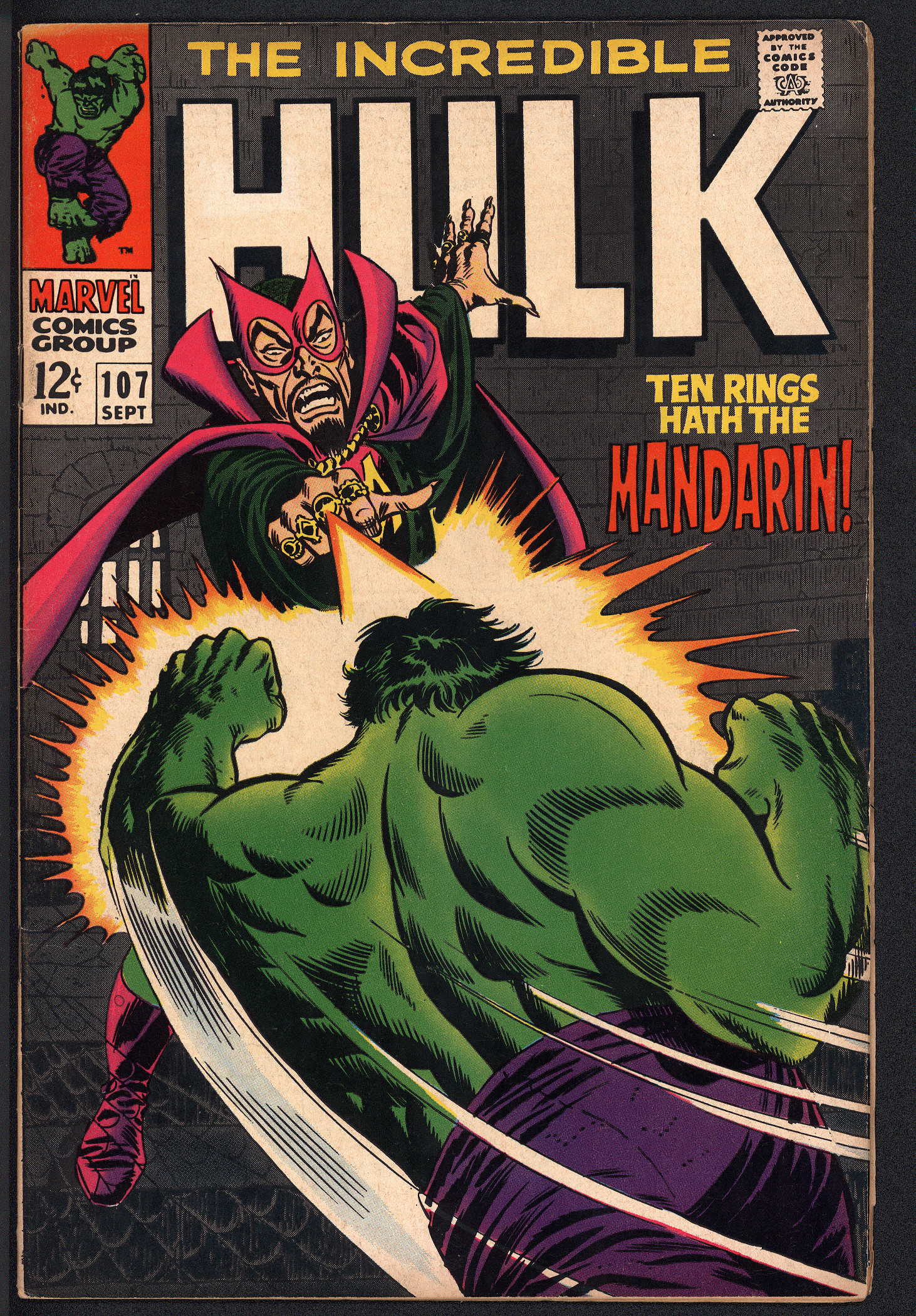 INCREDIBLE HULK Front Cover