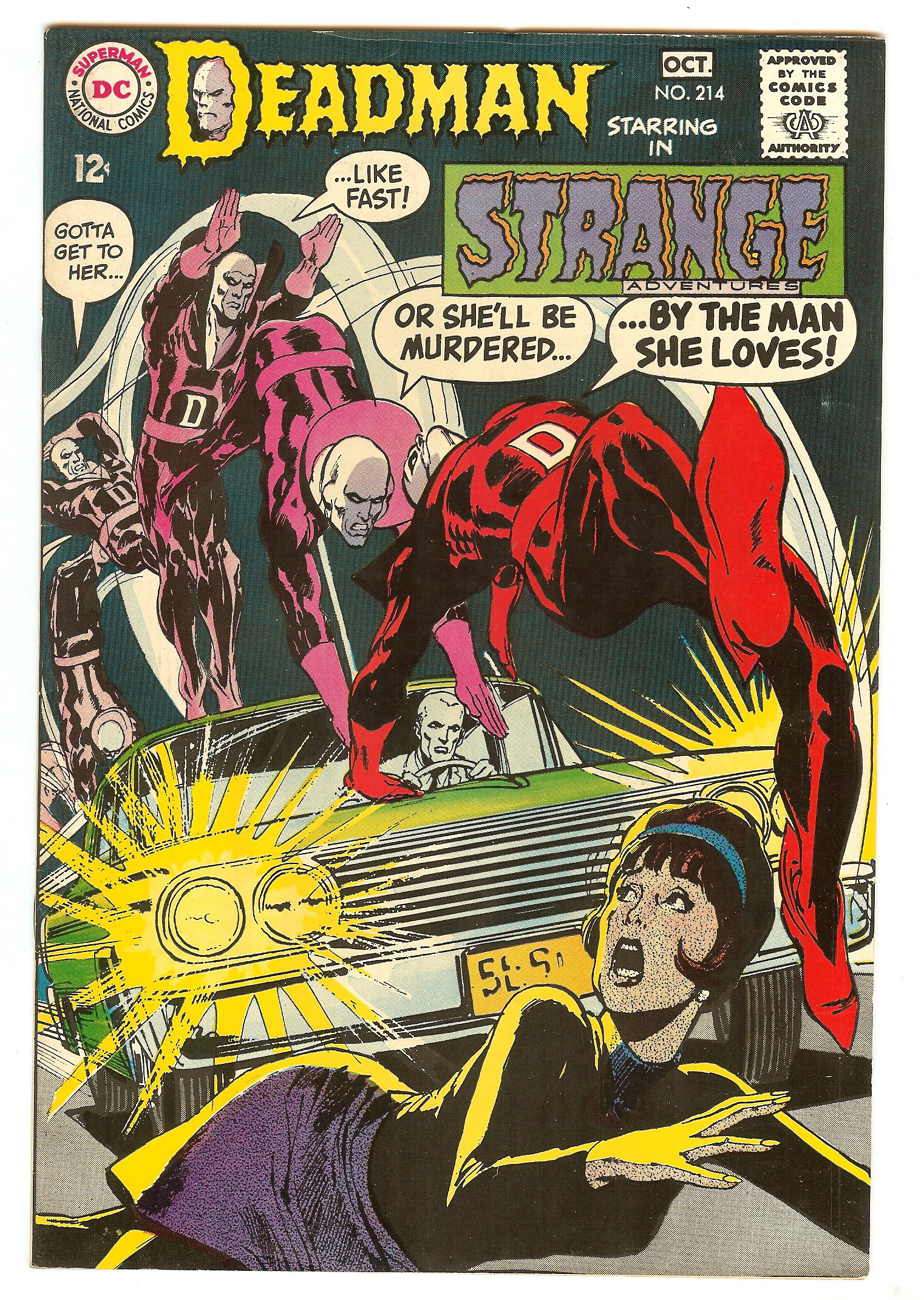 STRANGE ADVENTURES Front Cover