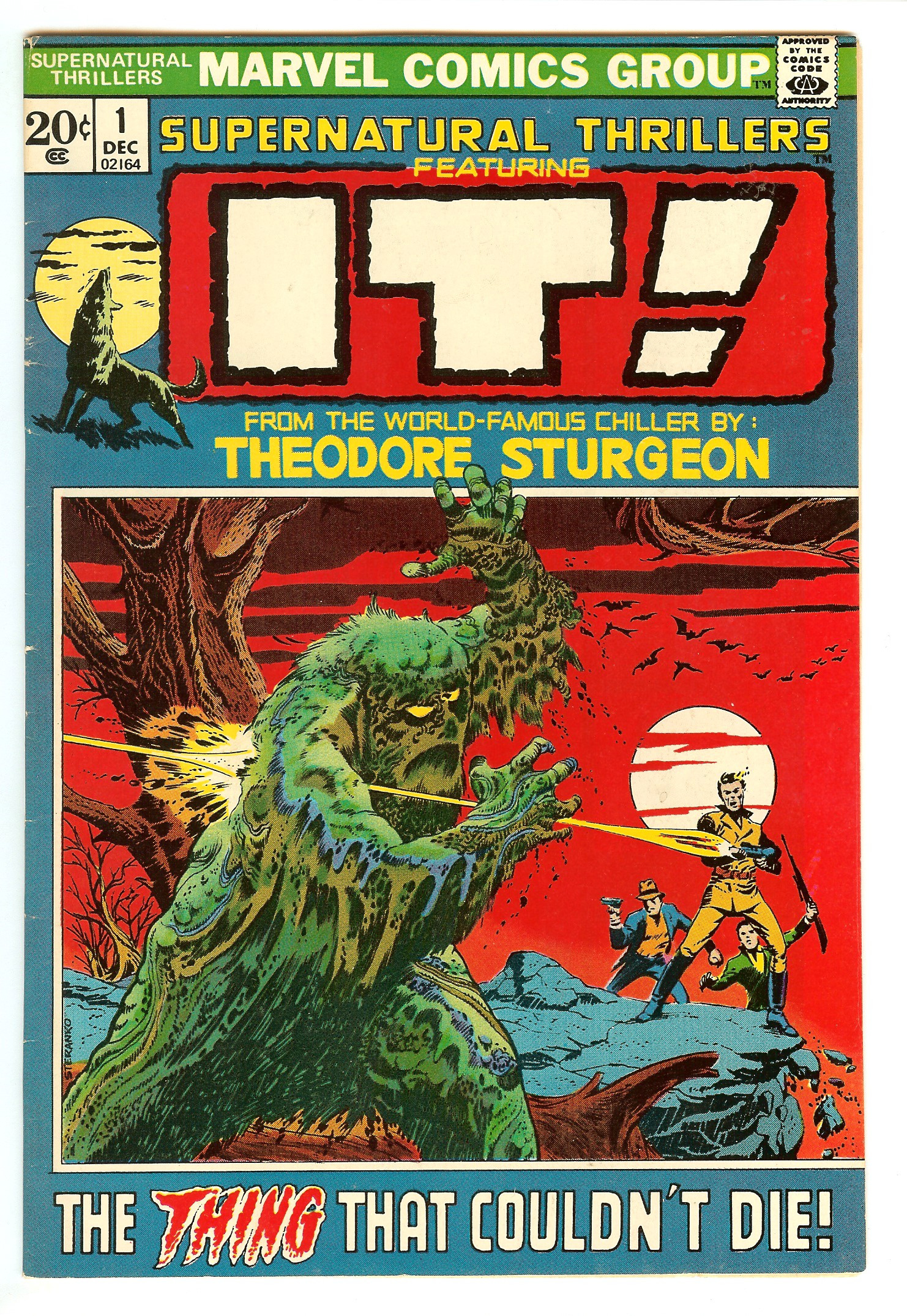 SUPERNATURAL THRILLERS Front Cover