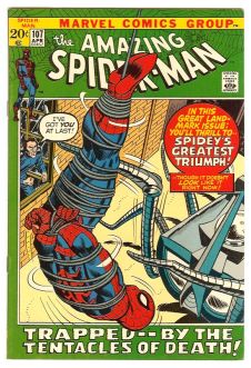AMAZING SPIDER-MAN #107 7.0 front cover
