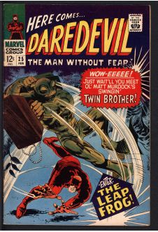DAREDEVIL #25 5.5 front cover