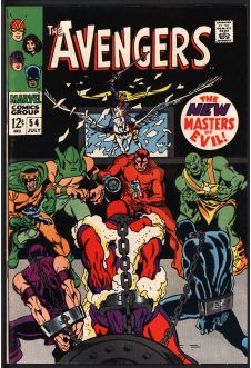 AVENGERS #54 6.0 front cover