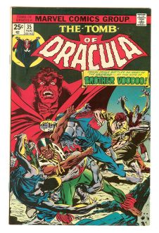 TOMB OF DRACULA #35 6.0 front cover