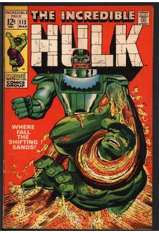 INCREDIBLE HULK #113 4.0 front cover