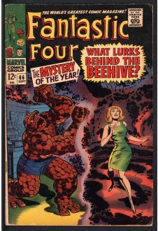 FANTASTIC FOUR #66 3.5 front cover