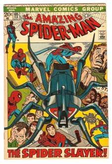 AMAZING SPIDER-MAN #105 7.5 front cover