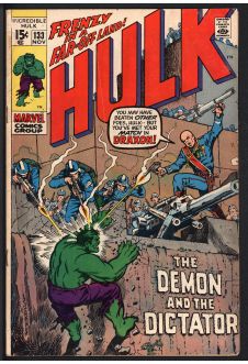 INCREDIBLE HULK #133 3.5 front cover