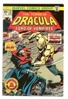TOMB OF DRACULA #39 7.0 front cover
