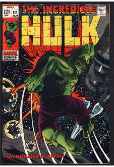 INCREDIBLE HULK #111 7.0 front cover