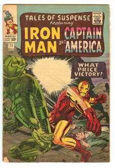 TALES OF SUSPENSE #71 2.0 front cover
