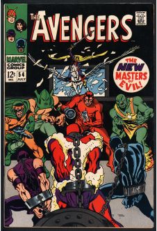 AVENGERS #54 6.5 front cover