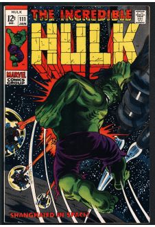 INCREDIBLE HULK #111 8.0 front cover