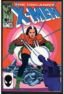 X-MEN #182 8.0 front cover