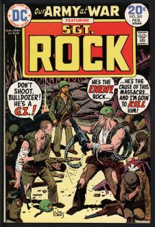 OUR ARMY AT WAR #265 8.0 front cover
