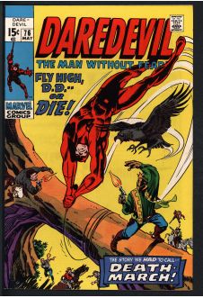 DAREDEVIL #76 7.5 front cover