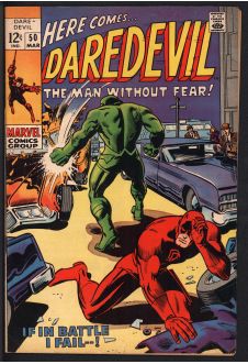 DAREDEVIL #50 4.5 front cover