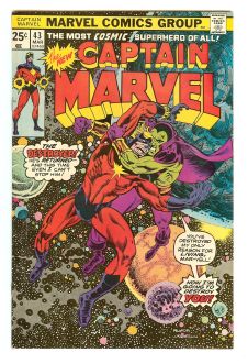 CAPTAIN MARVEL #43 7.0 front cover