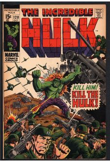 INCREDIBLE HULK #120 5.0 front cover