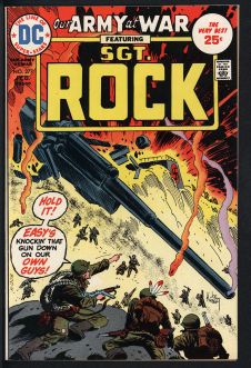OUR ARMY AT WAR #277 8.0 front cover
