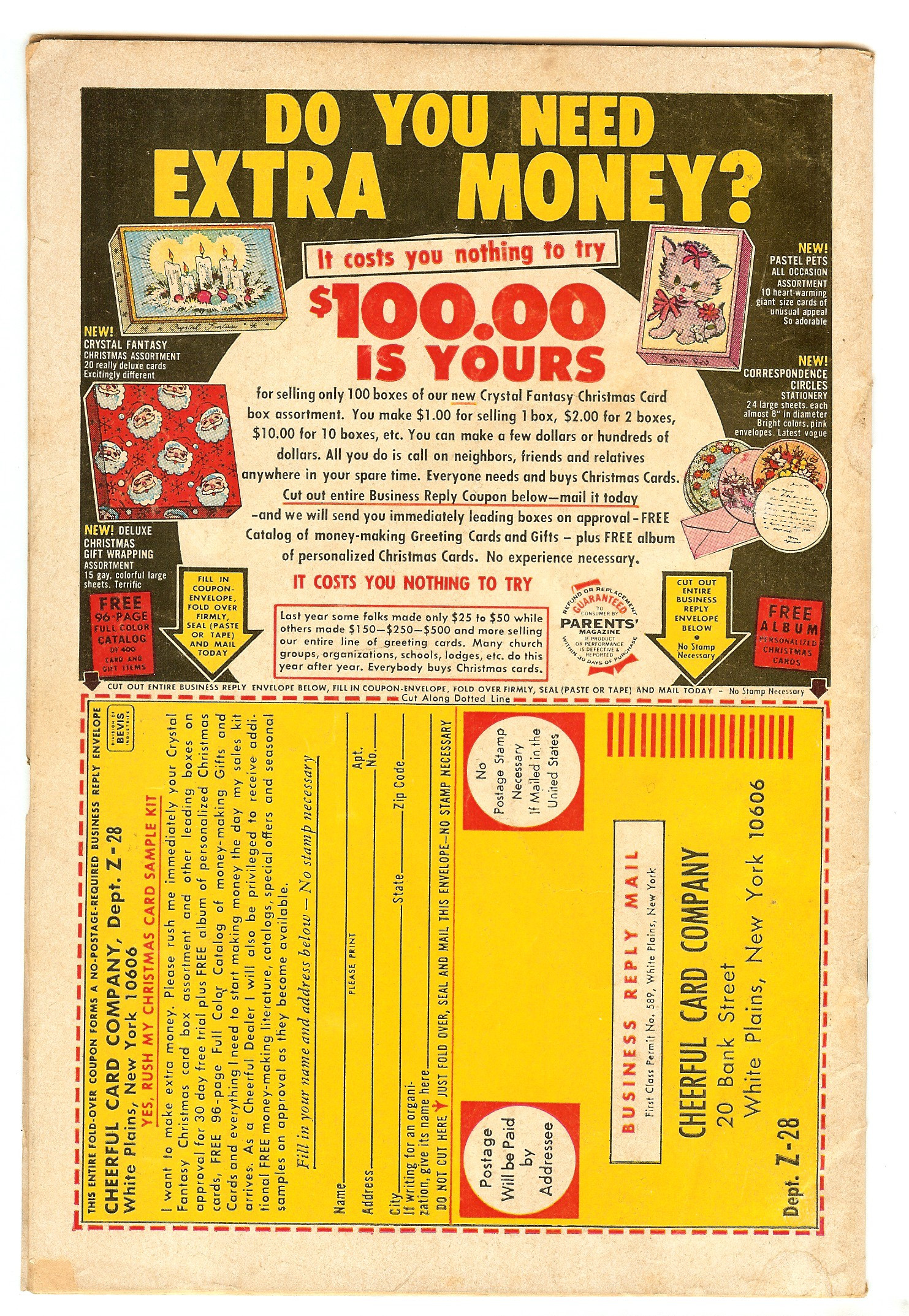DAREDEVIL Back Cover