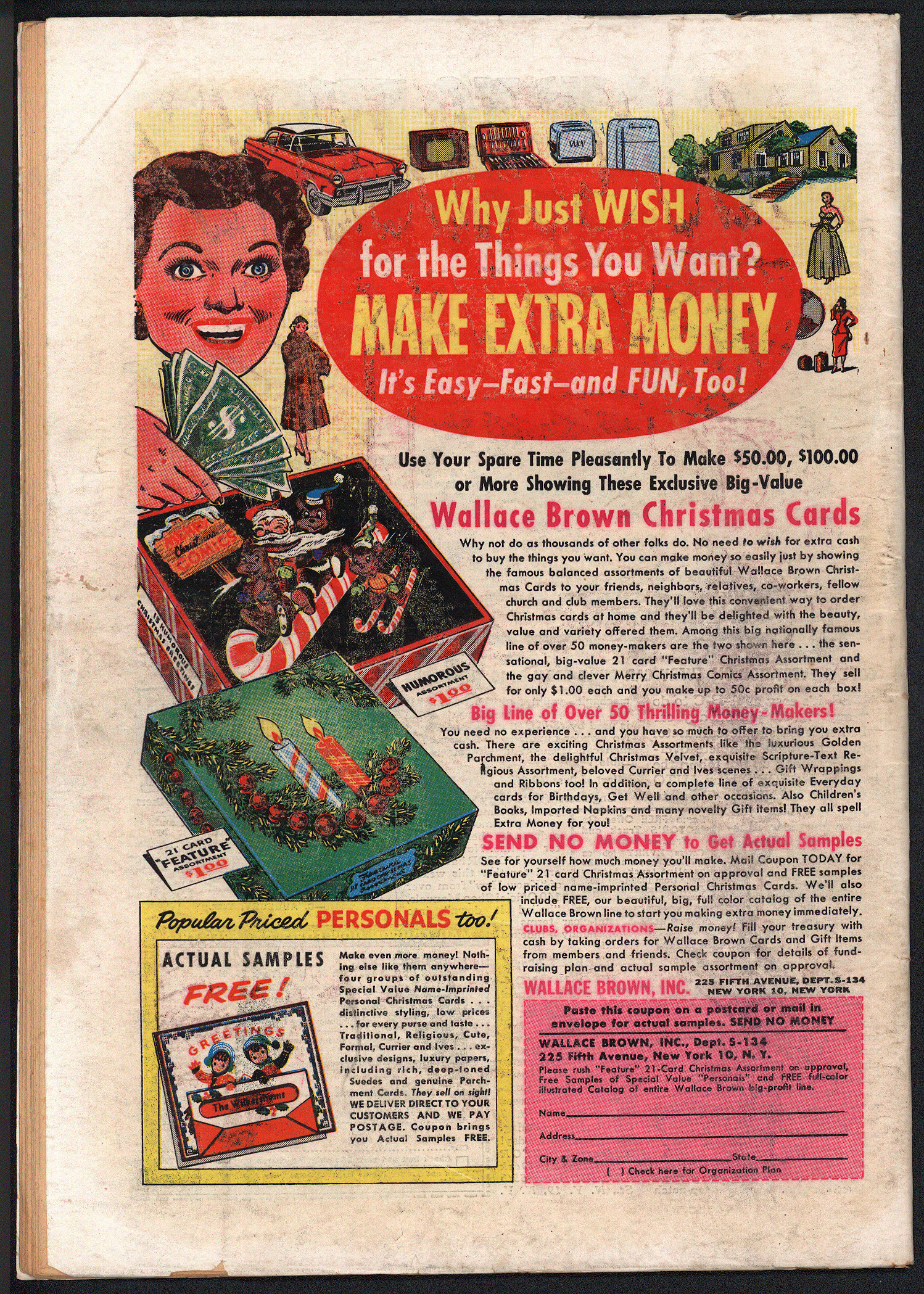 UNCANNY TALES Back Cover