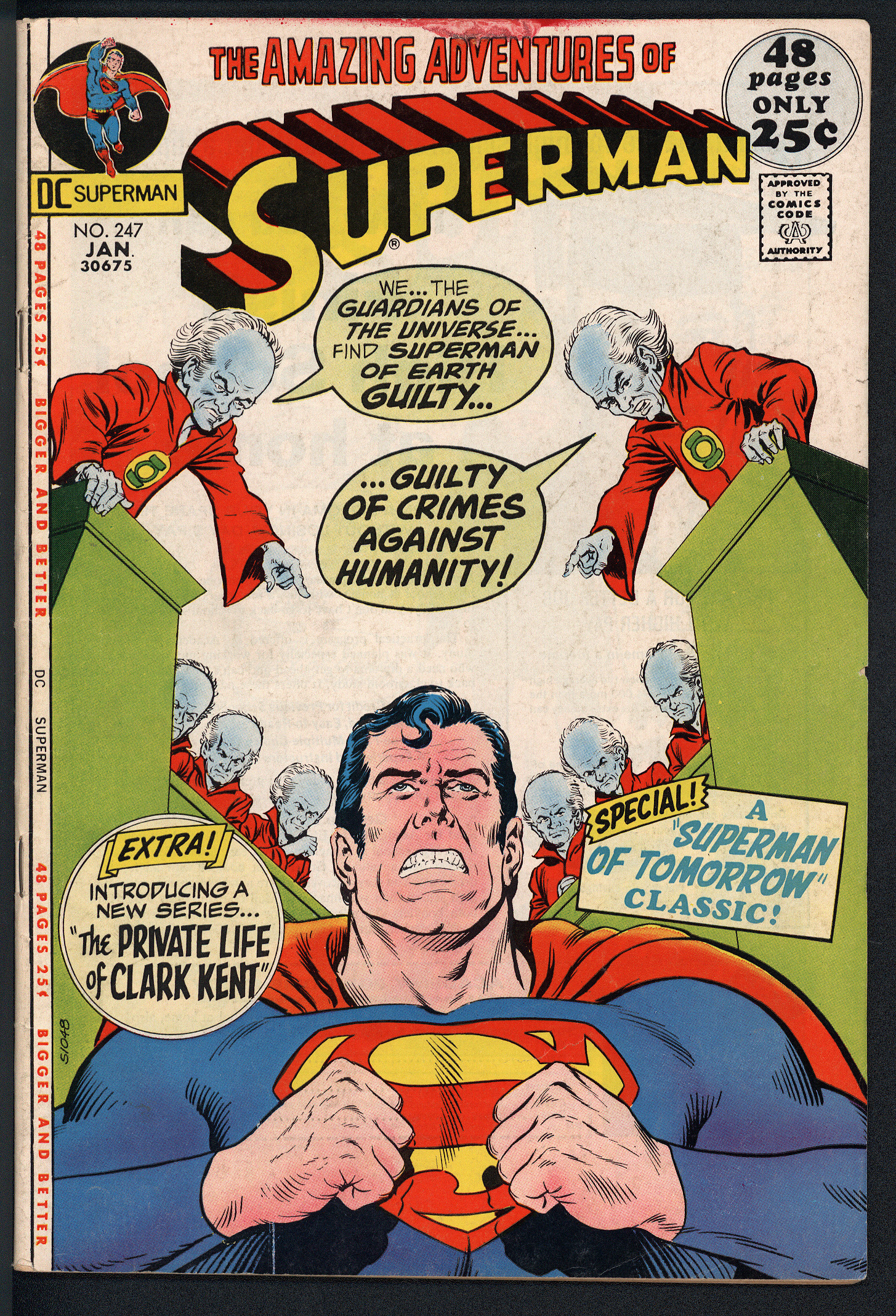 SUPERMAN Front Cover