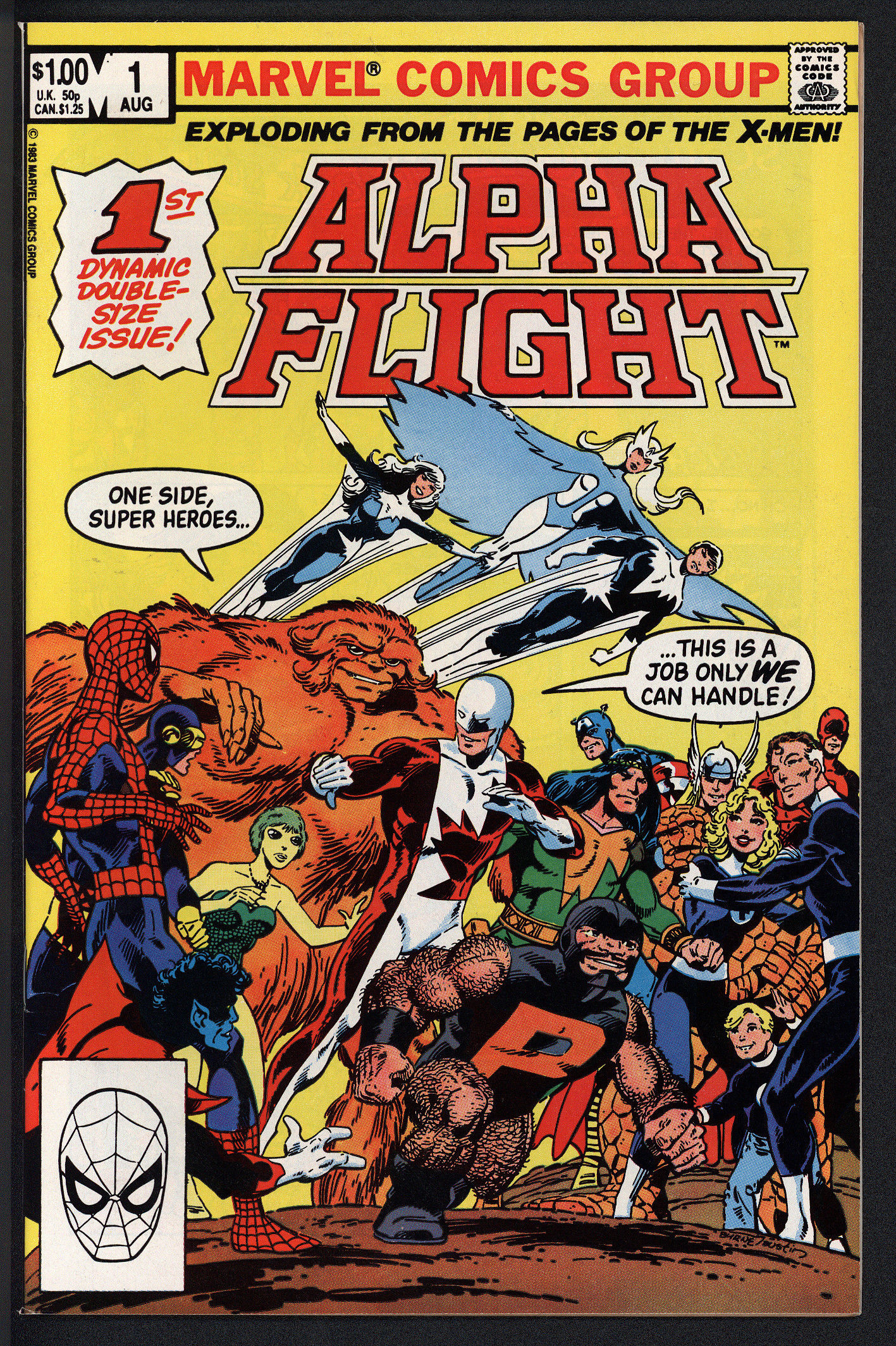 ALPHA FLIGHT Front Cover