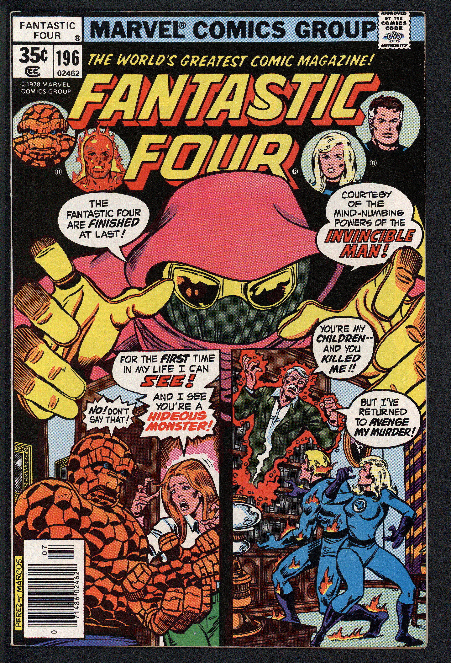 FANTASTIC FOUR Front Cover
